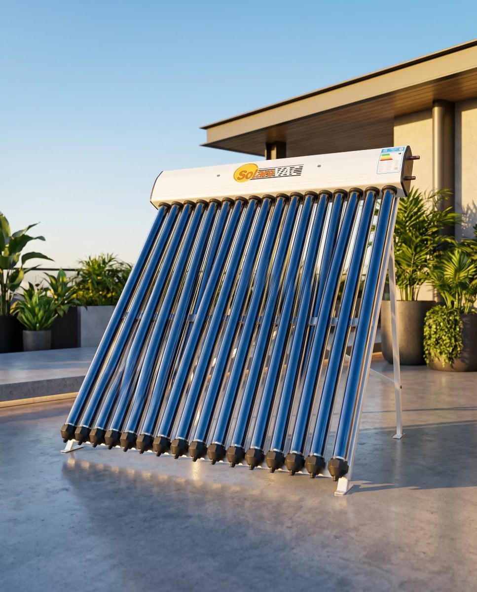 High-pressure solar collector